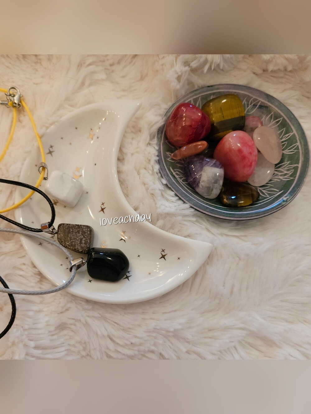 Three☆Gemstone Pendant Necklaces